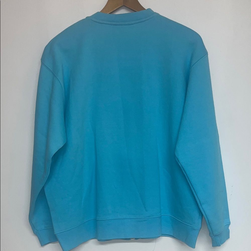 Aces Sz Large Funny Ladies Drinks Happy Hour Sparkly Detail Zip Up Sweatshirt - Picture 7 of 10